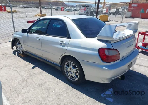 2002 Subaru Impreza Wrx from USA, damaged, VIN JF1GD296X2G523676